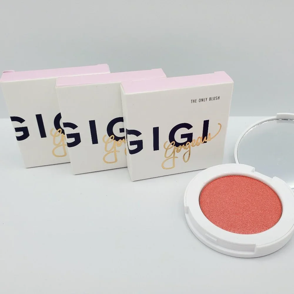 ๐ด5/$50 3x Gigi Gorgeous The Only Blush in Pride TRAVEL SIZE .1 oz each NEW - Picture 1 of 6